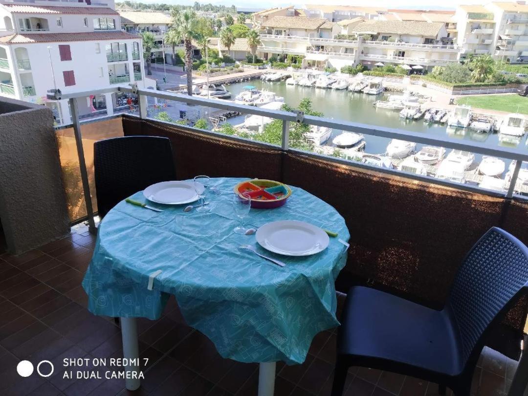 Appartement T2 Vue Mer Et Port,2 Balcons, Parking Prive Canet-en-Roussillon Bagian luar foto