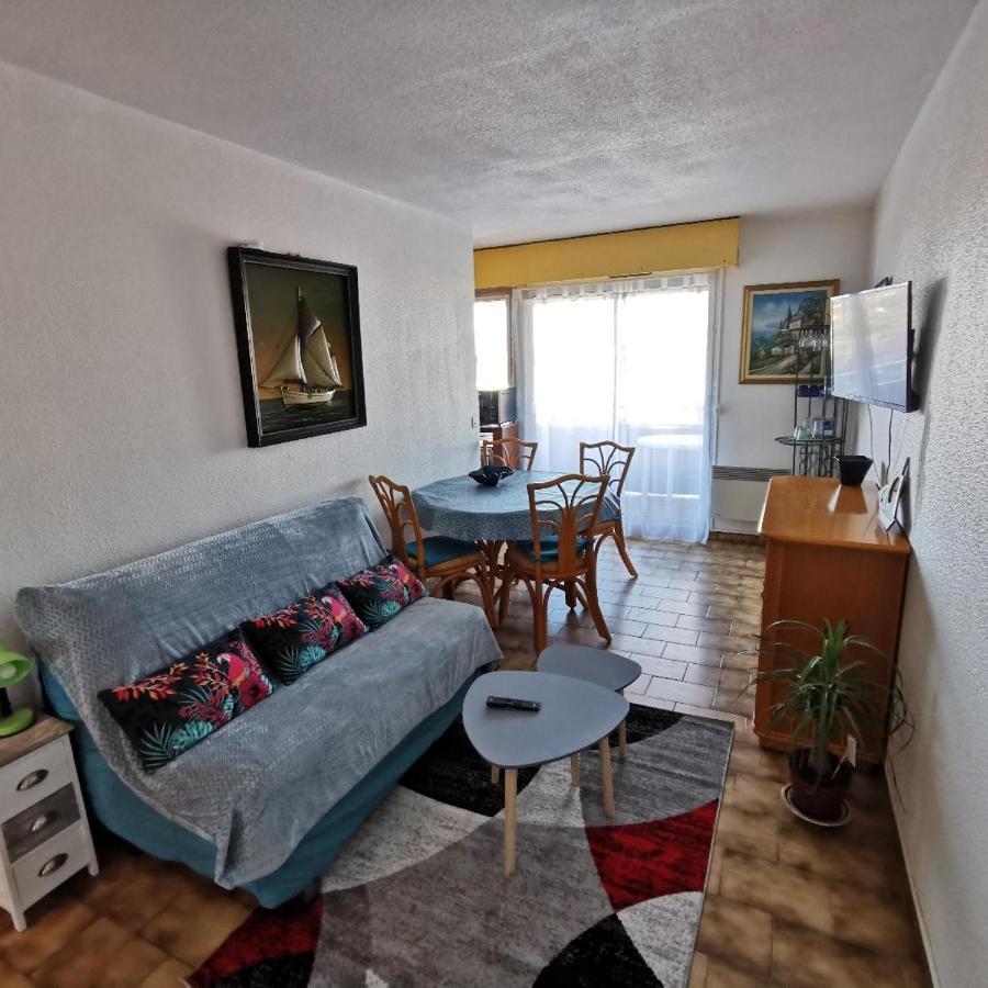 Appartement T2 Vue Mer Et Port,2 Balcons, Parking Prive Canet-en-Roussillon Bagian luar foto