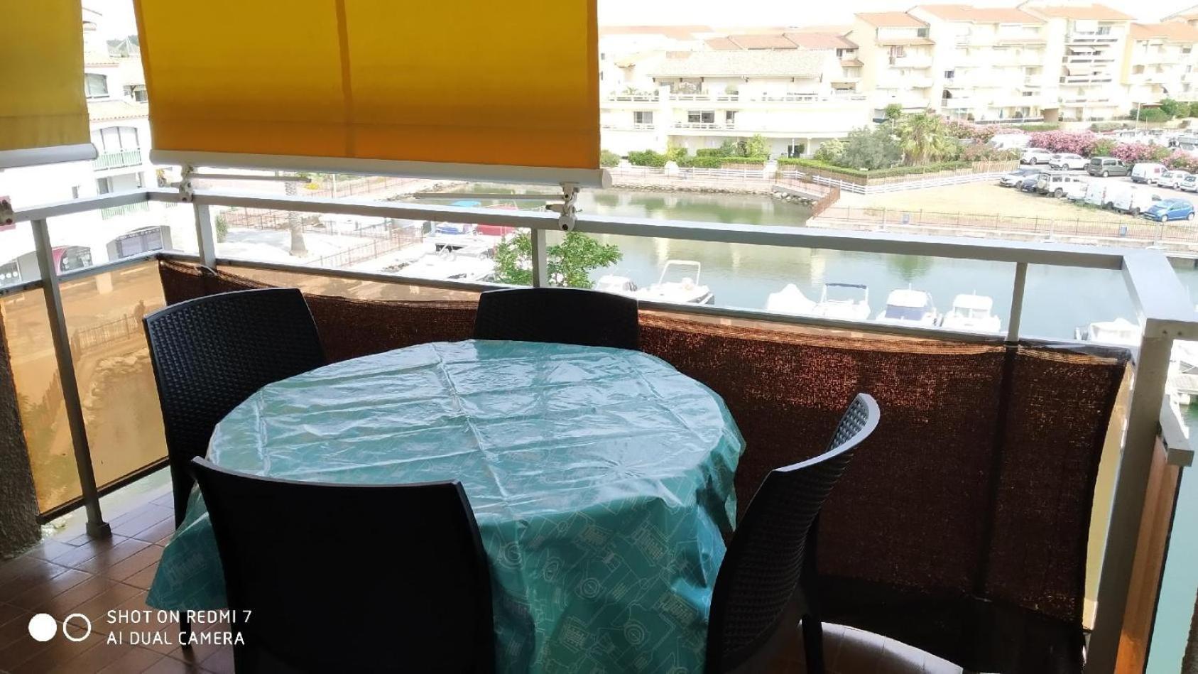 Appartement T2 Vue Mer Et Port,2 Balcons, Parking Prive Canet-en-Roussillon Bagian luar foto