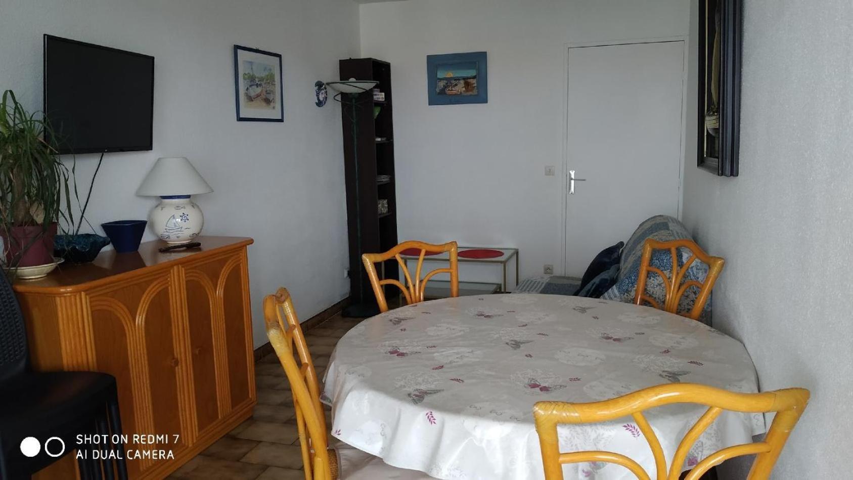 Appartement T2 Vue Mer Et Port,2 Balcons, Parking Prive Canet-en-Roussillon Bagian luar foto